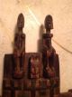 Antique African Hand Carved Solid Wood Hanging Plaque Sculptures & Statues photo 1