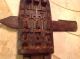 Antique African Hand Carved Solid Wood Hanging Plaque Sculptures & Statues photo 4