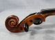 Antique Croatian Antonius Stradivarius Violin Fiddle 4/4 Soloist Master Cherry W String photo 9