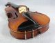 Antique Croatian Antonius Stradivarius Violin Fiddle 4/4 Soloist Master Cherry W String photo 5