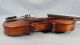 Antique Croatian Antonius Stradivarius Violin Fiddle 4/4 Soloist Master Cherry W String photo 7