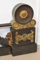 Antique Neoclassical/empire Gilt Bronze Fireplace Fender Firedogs Chenet Andiron Metalware photo 4