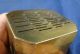 Antique Brass & Steel 16 Blade Scarificator,  Red Leather Case,  Marked Blackwell Other photo 3