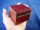 Antique Brass & Steel 16 Blade Scarificator,  Red Leather Case,  Marked Blackwell Other photo 5