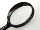 Vintage - Japanese - Chrome Magnifying Glass With Black Bakelite Handle - Circa 1950 ' S Other photo 3