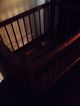 Southern Antique Heart Pine Baby Bed 1850 ' S Primitives photo 9