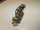 Antique.  Rose Goldarcher Door Knocker English Markings.  Stamped Maker Very Old. Door Bells & Knockers photo 2
