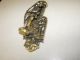 Antique.  Rose Goldarcher Door Knocker English Markings.  Stamped Maker Very Old. Door Bells & Knockers photo 4