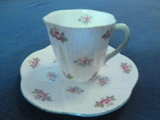 Shelley Demitasse Cup And Saucer photo
