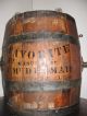 Antique 1800 ' S Wooden Barrel Butter Churn Primitives photo 1
