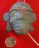 Incatreasures Ltd Pre Columbian Pottery Warrior Head Artifact Relic Art The Americas photo 5