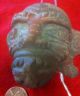 Incatreasures Ltd Pre Columbian Pottery Warrior Head Artifact Relic Art The Americas photo 6