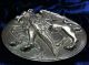 A Rare Silvered Bronze Relief Italian 1600 Renaissance Metalware photo 3