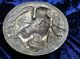 A Rare Silvered Bronze Relief Italian 1600 Renaissance Metalware photo 4
