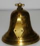 Antique Solid Brass Naval Ships Bell From The Hmas Sydney Ship Equipment photo 4