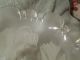 Victorian Etched Parrot Tulip Art Glass Shade Gasolier Globe Ruffle Edge Chandeliers, Fixtures, Sconces photo 6
