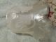 Victorian Etched Parrot Tulip Art Glass Shade Gasolier Globe Ruffle Edge Chandeliers, Fixtures, Sconces photo 8