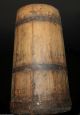 Antique Country Primitive Staved Wooden Bucket,  Old,  As Found,  Barn Find Measure Primitives photo 7