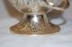 Vintage Pedestal Coal Scuttle Sugar Bowl Silver Goldplate From Japan Collectible Creamers & Sugar Bowls photo 4