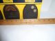 Vintage 1950s - 60s Shoe Repair Store Goodyear Heels Counter Display Sign Prices Other photo 11
