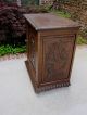 Antique French Carved Oak Breton Brittany Cabinet Jam Cupboard Wine Bar Chest 1800-1899 photo 4