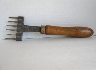 Antique Gilchrist No.  50 Ice Pick Chipper Shaver 6 Prong 9 
