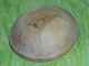 Hand Carved Wood Bowl,  18th Century,  Aafa Out Of Round,  Primative,  Antique,  Dough Primitives photo 2
