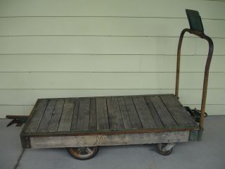 Vintage Nutting Industrial Cart 