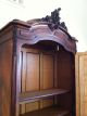Louis Xv Carved Antique Armoire Cabinet Cupboard Euc French Mirror Local Pu Only 1800-1899 photo 7