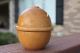Antique Vintage Hand Turned Treenware Wood Wooden String Holder Simply Natural Boxes photo 6