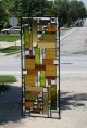 For The Love Of Nature - Beveled Stained Glass Window Panel - Signed &numbered 1940-Now photo 8