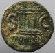Augustus,  Divus Pater,  Provident,  Altar,  Commemorative Issue,  Minted 22 - 30 A.  D. Roman photo 1