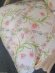 Vtg Pink Painted Bergere Chair Upholstered W/ Pink Floral Cotton - Cottage Chic 1900-1950 photo 5