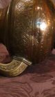 Antique 18c Islamic Copper Punjab Water Pitcher,  Jug Hand Engraved Islamic Middle East photo 7
