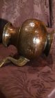 Antique 18c Islamic Copper Punjab Water Pitcher,  Jug Hand Engraved Islamic Middle East photo 8