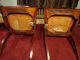2 Vintage Hickory Chair Co.  Side Chairs With Ribbed Velvet Seat Post-1950 photo 10