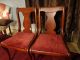 2 Vintage Hickory Chair Co.  Side Chairs With Ribbed Velvet Seat Post-1950 photo 8