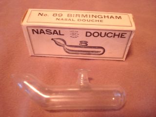 Antique No.  89 Birmingham Nasal Douche In Box photo