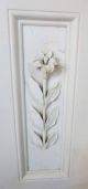 Antique Architectural Religious Carved Italian Marble Altar Panel Flower Lily Other photo 1