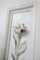 Antique Architectural Religious Carved Italian Marble Altar Panel Flower Lily Other photo 5