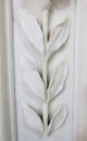 Antique Architectural Religious Carved Italian Marble Altar Panel Flower Lily Other photo 6