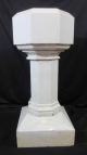 Antique Architectural Religious Gothic Italian Marble Church Holy Water Font Other photo 9