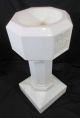Antique Architectural Religious Gothic Italian Marble Church Holy Water Font Other photo 11