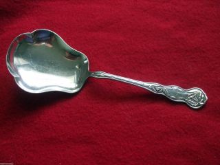 S.  L.  & G.  H.  Rogers 1903 Orchid Casserole/berry Spoon 9 1/4 In 111 Years Old photo