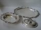 Rococo Revival Silver Plate Covered Entree & Tray By Sheffield Silver Co Platters & Trays photo 2