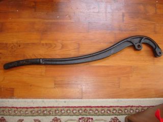 Antique Cast Iron Farm Windmill Cistern Water Well Hand Pump Handle Part photo