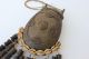 African Tobacco Pouch Bag Bronze Or Brass With Cowrie Shells Other photo 5
