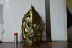 Antique Brass Metalware Owl Figure Art Pendent Lamp（vintage And Beautiful） Other photo 5