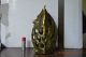Antique Brass Metalware Owl Figure Art Pendent Lamp（vintage And Beautiful） Other photo 8