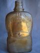 James Buchanan Scotch Flask+2 Golden Wedding Bottles Antique Whiskey Prohibition Bottles & Jars photo 10